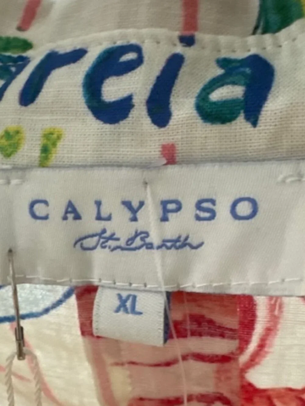 Calypso St Barth Linen Blend Shirt - Picture 7 of 14